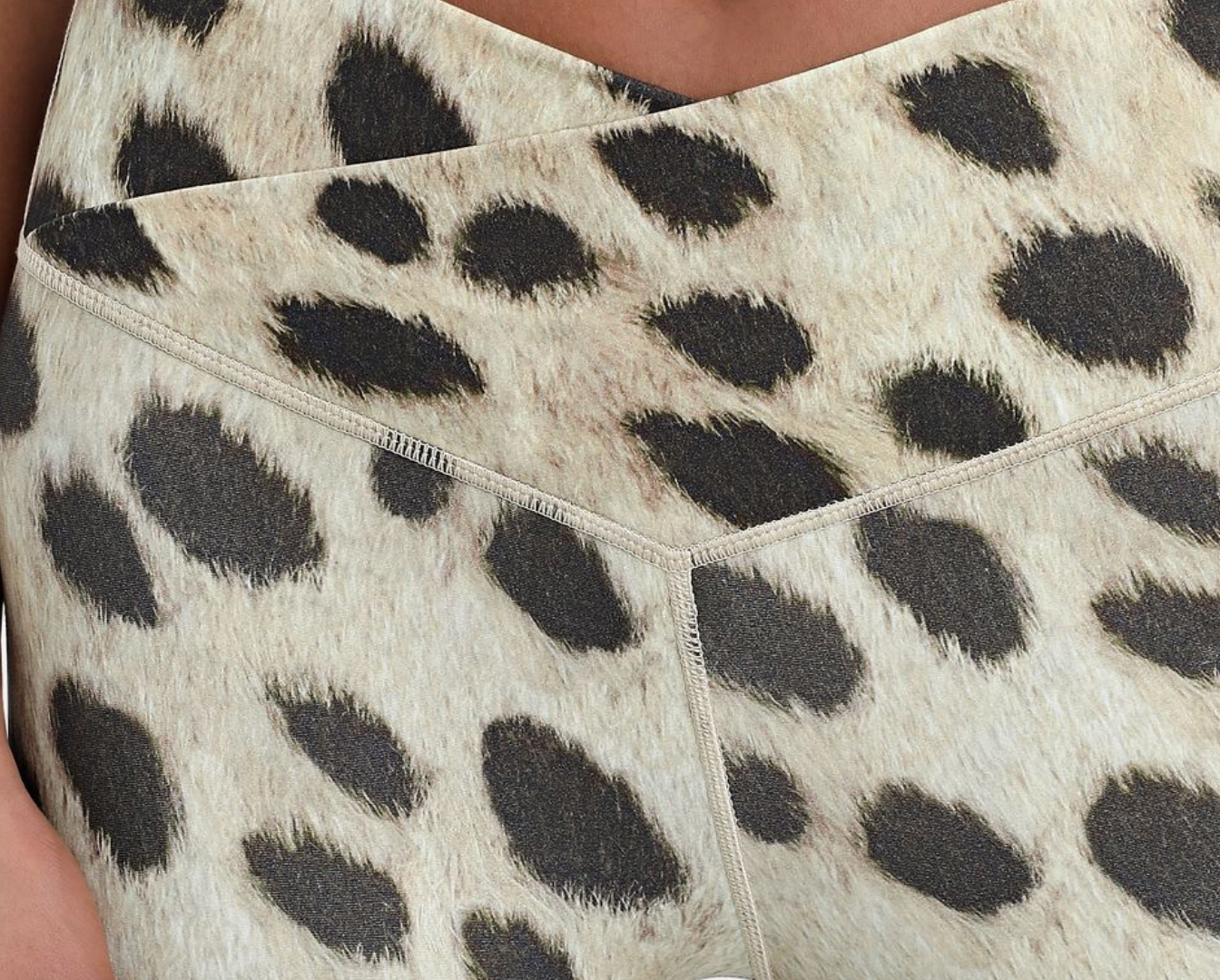 WeWoreWhat Splice Leopard Leggings