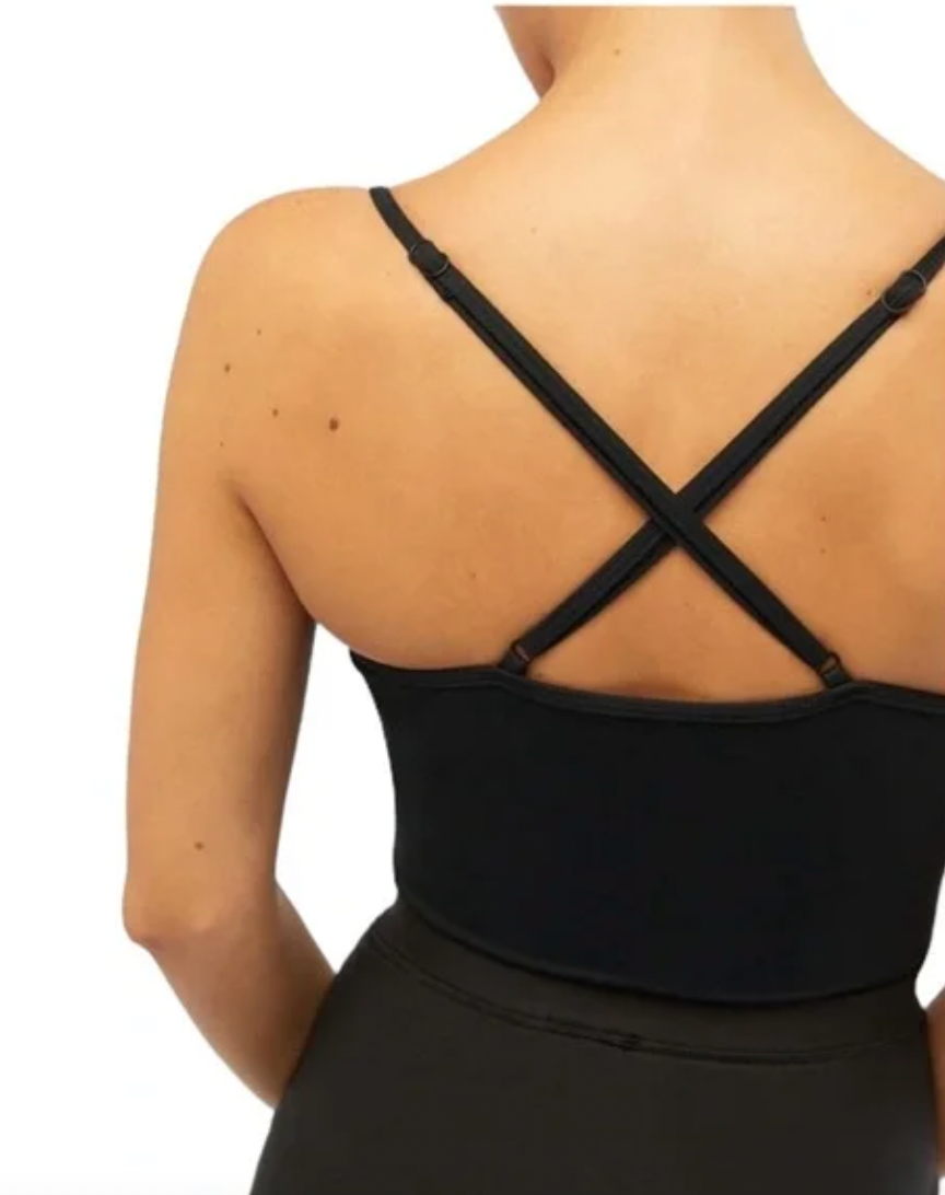 WeWoreWhat Black Sport Cami