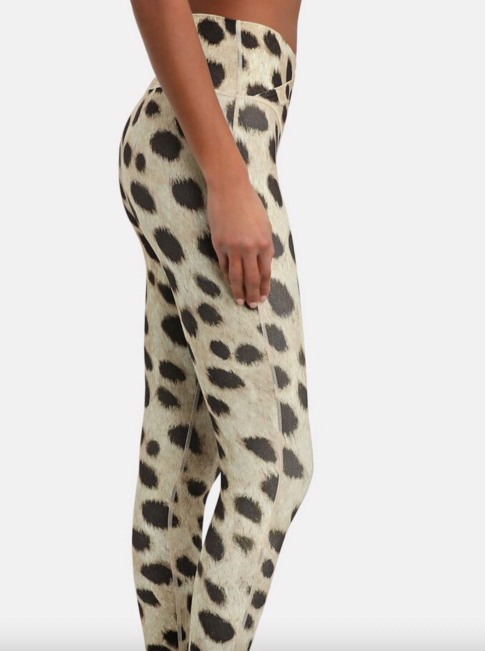 WeWoreWhat Splice Leopard Leggings