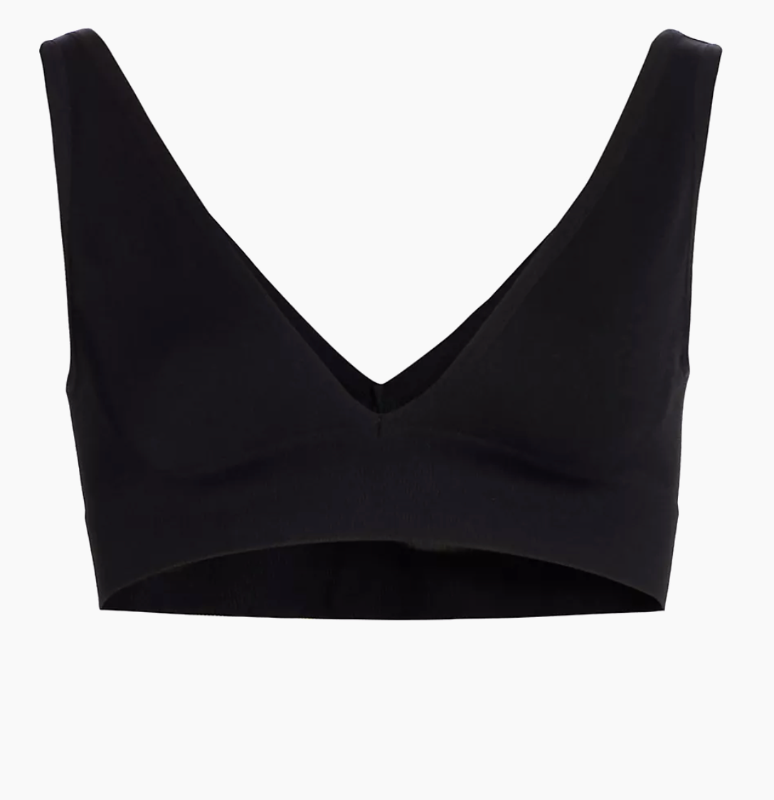 WeWoreWhat V-Neck Bra Top, XL